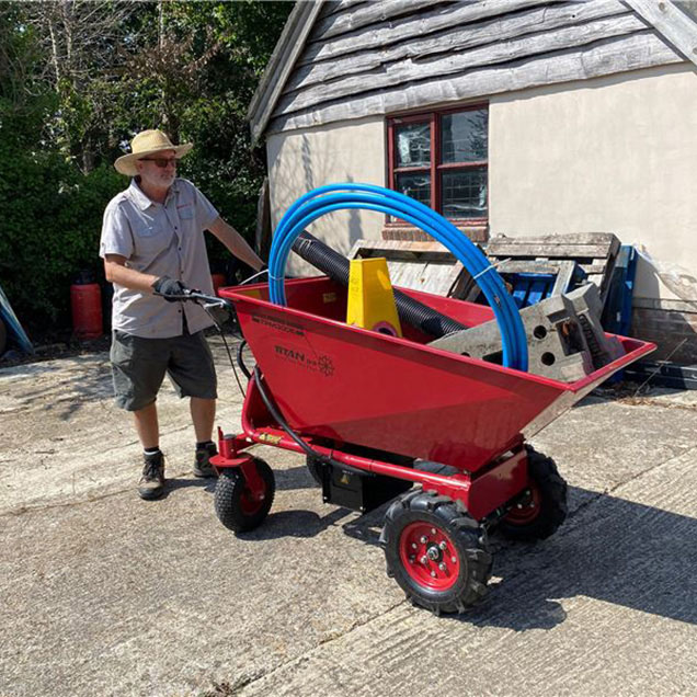 Mule Battery Powered 500KG Load Capacity Dumper Barrow
